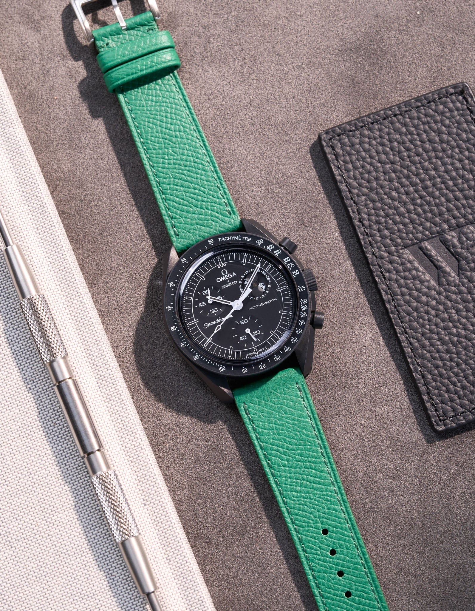 Mission to the New Moon Phase (Leather Bracelet)