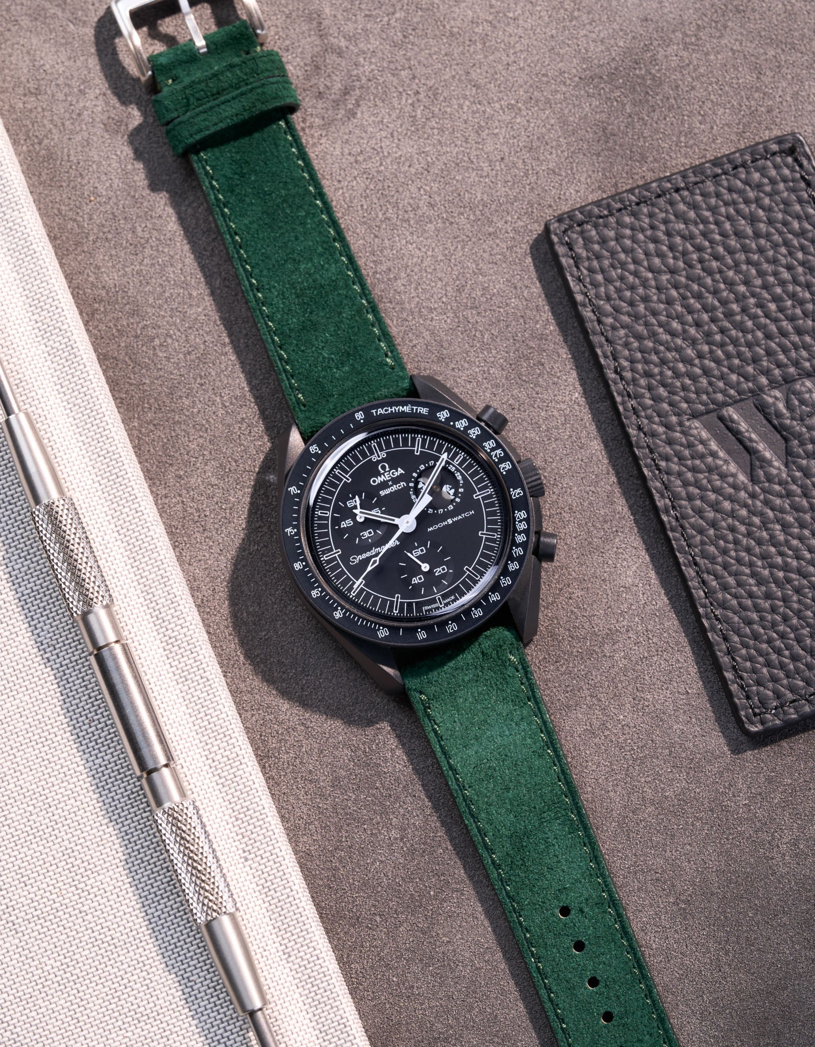 Mission to the New Moon Phase (Leather Bracelet)