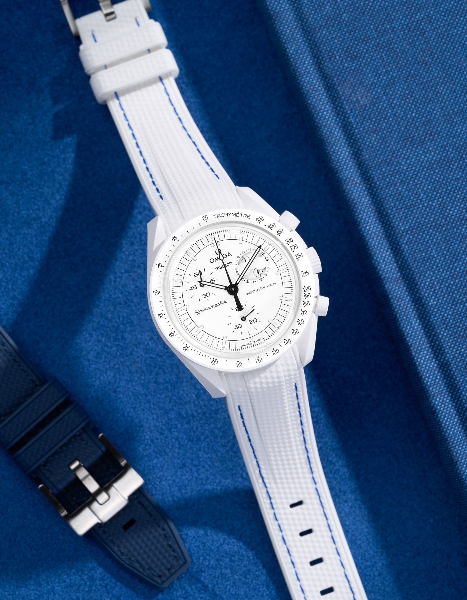 MoonSwatch Mission for Moon Phase (Rubber Strap)