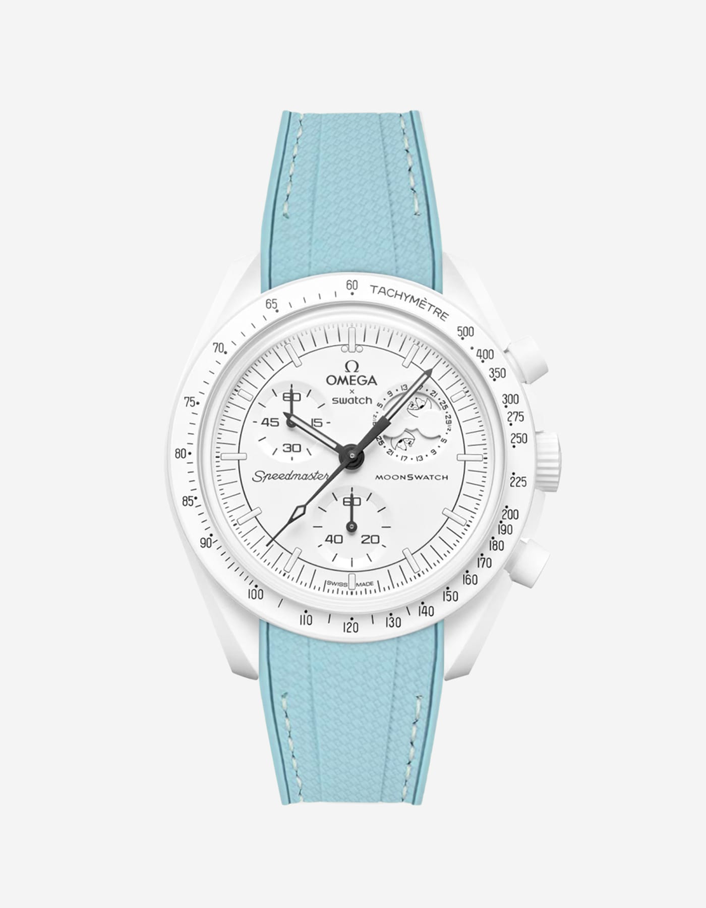 MoonSwatch Mission for Moon Phase (Rubber Strap)