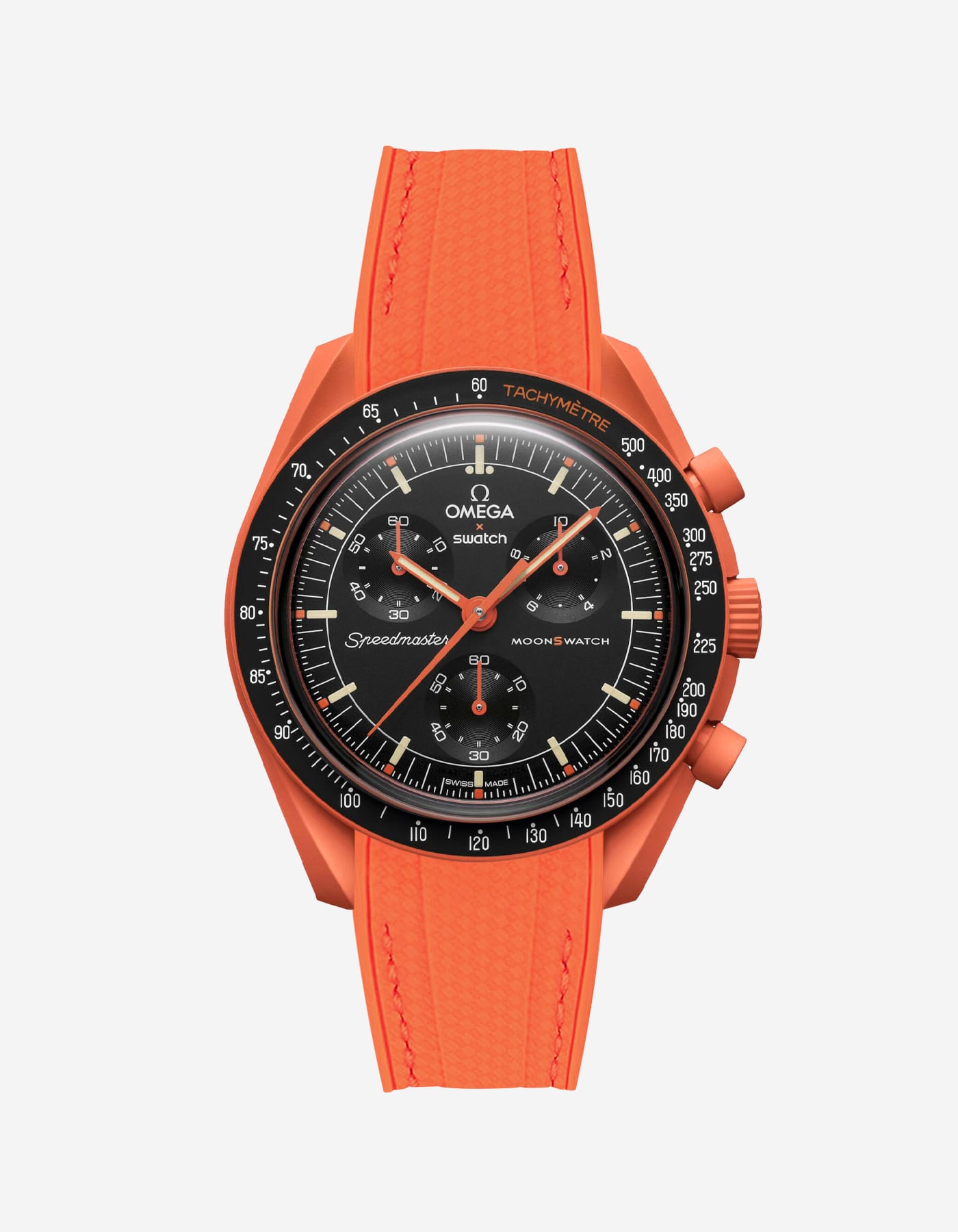 MoonSwatch Mission to Earth - Lava (Rubber Strap)
