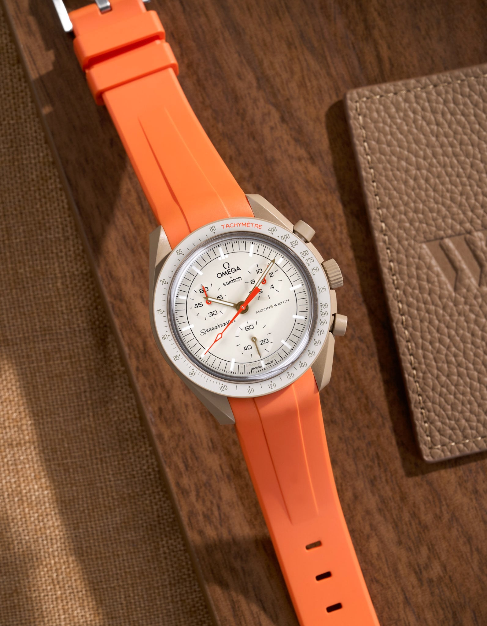 MoonSwatch Mission to Jupiter (Rubber Strap)