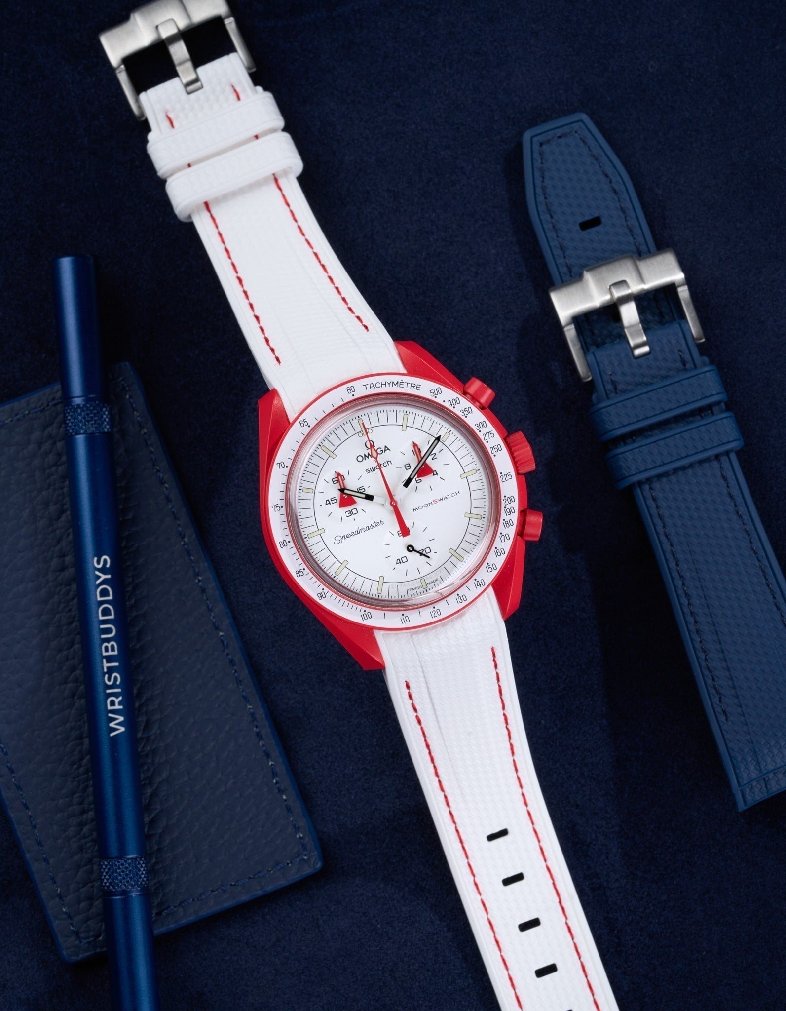 MoonSwatch Mission to Mars (Rubber Strap)