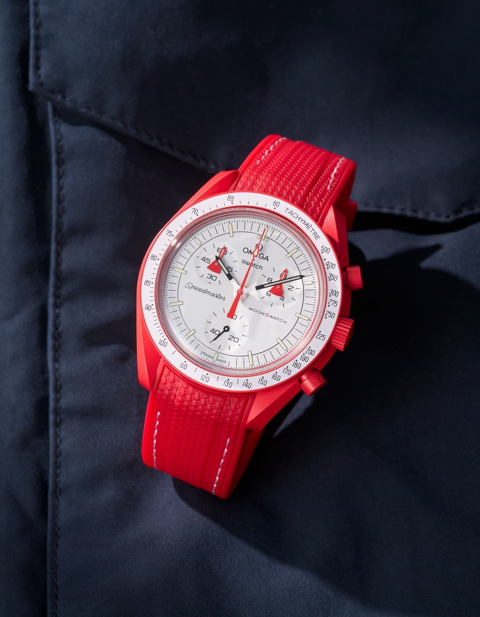 MoonSwatch Mission to Mars (Rubber Strap)