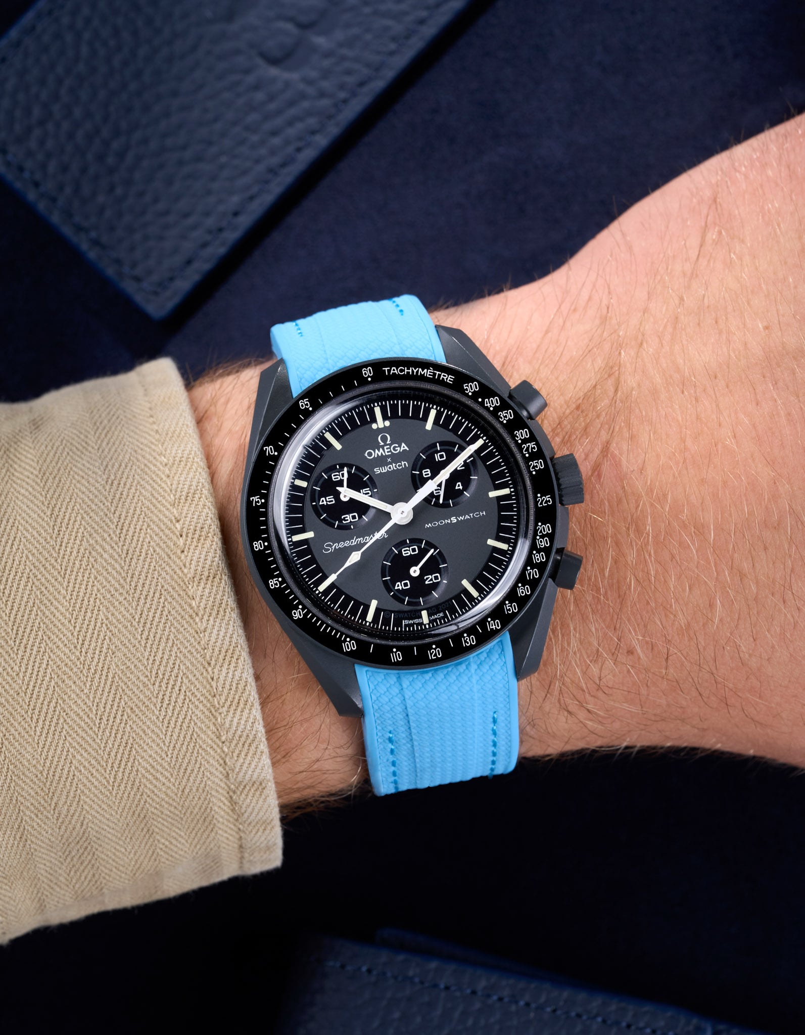 MoonSwatch Mission to Mercury (Rubber Strap)