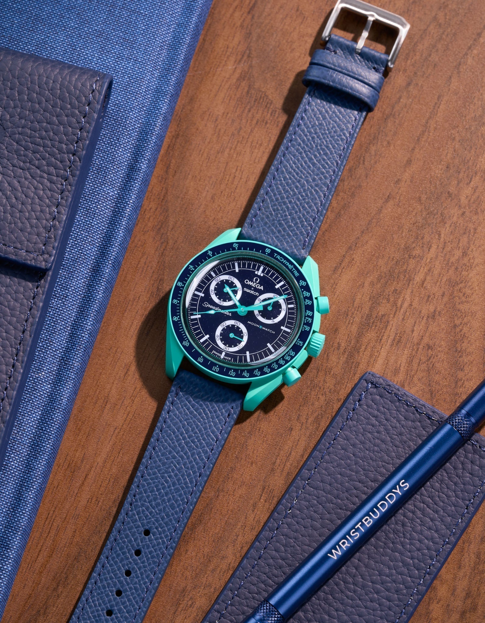 Mission to Earth - Polar Lights (Leather Strap)