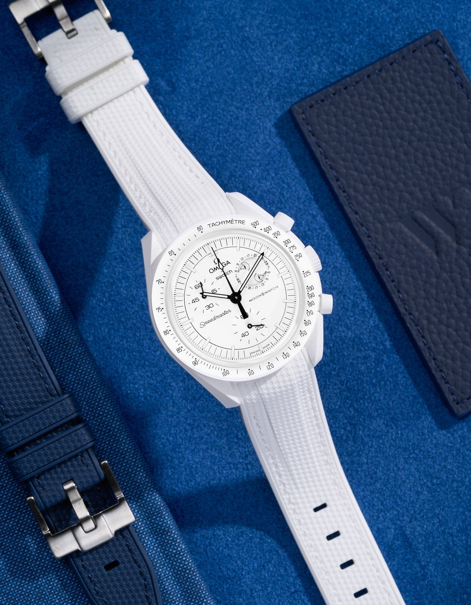 MoonSwatch Mission for Moon Phase (Rubber Strap)