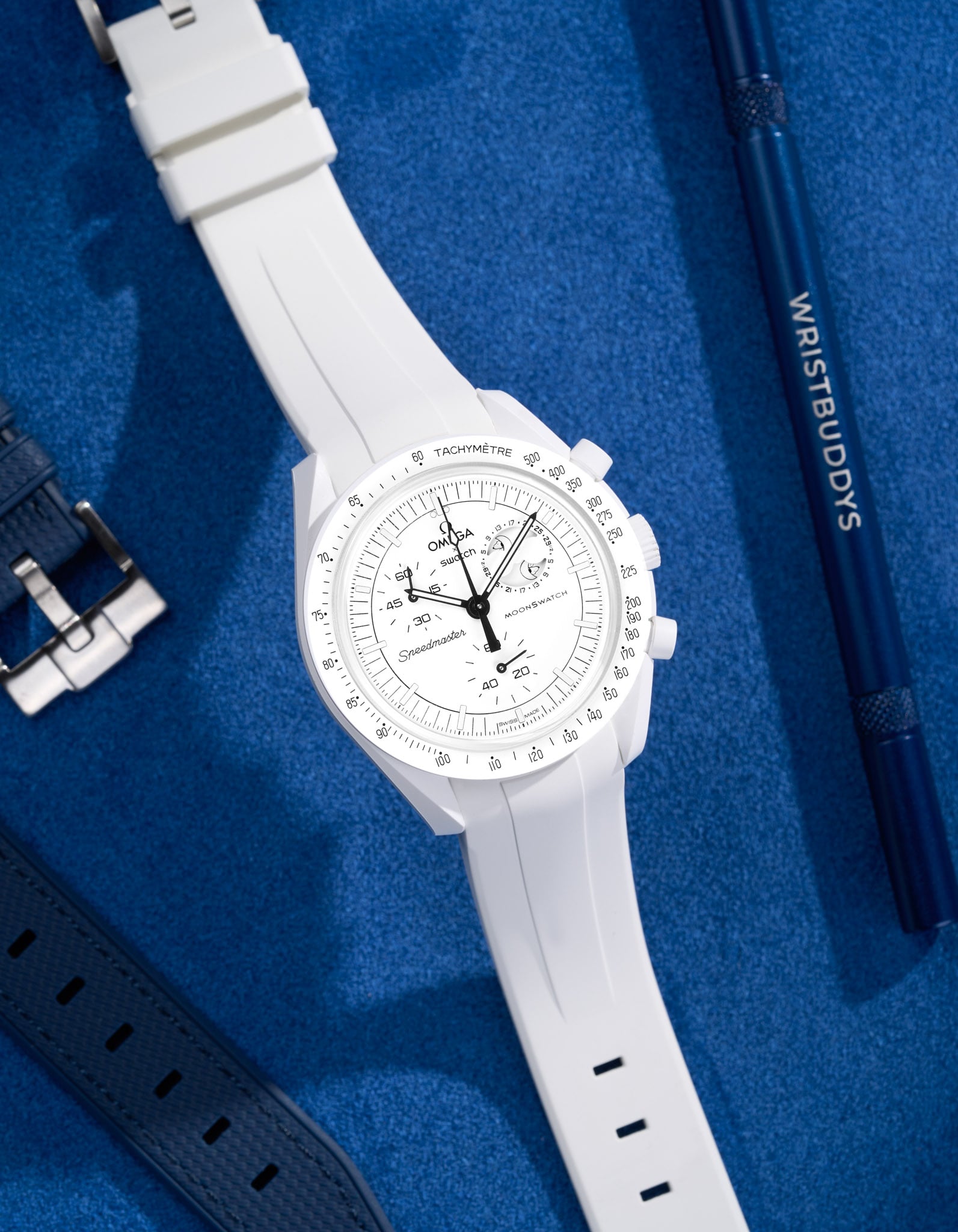 MoonSwatch Mission for Moon Phase (Rubber Strap)
