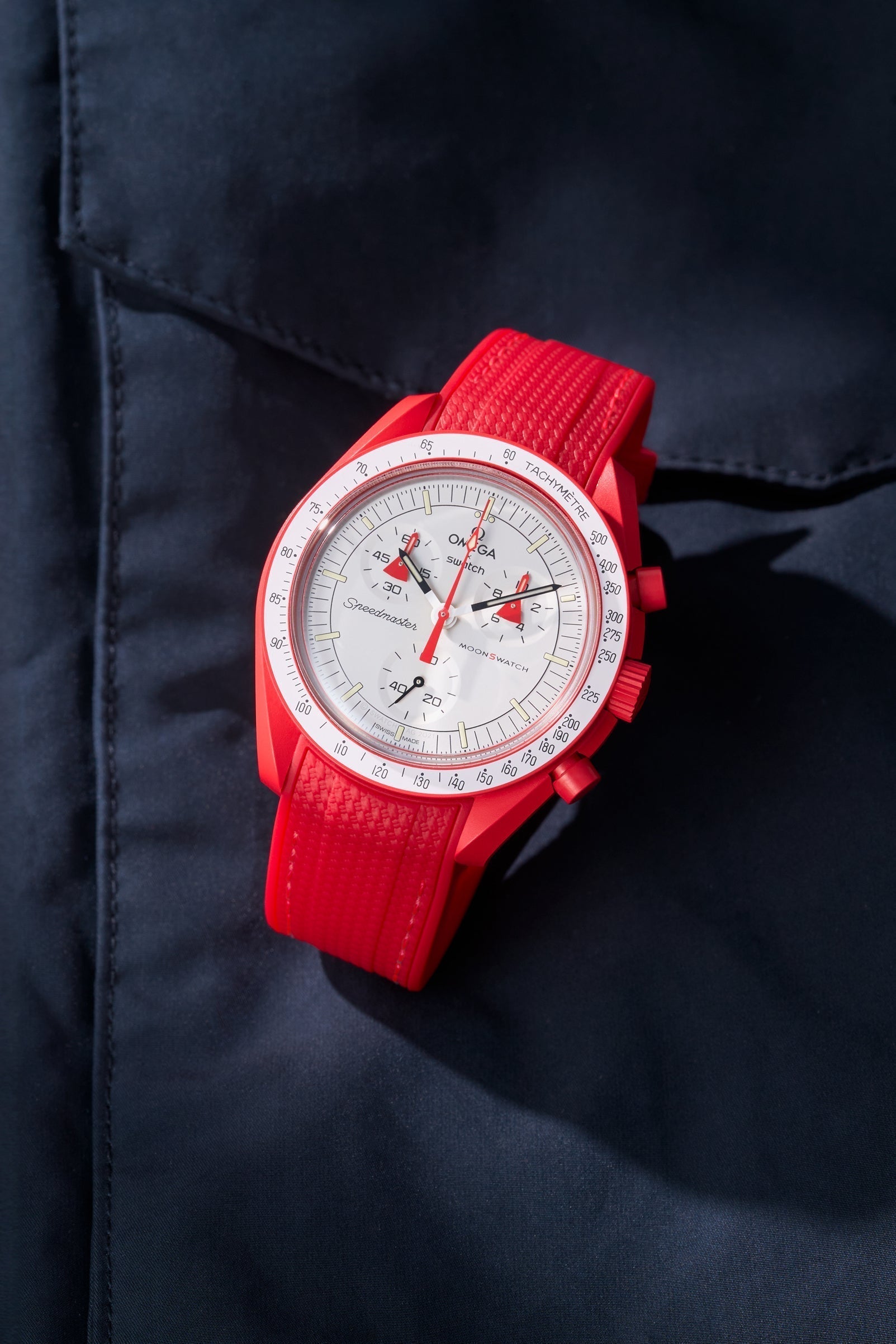 MoonSwatch Mission to Mars (Rubber Strap)