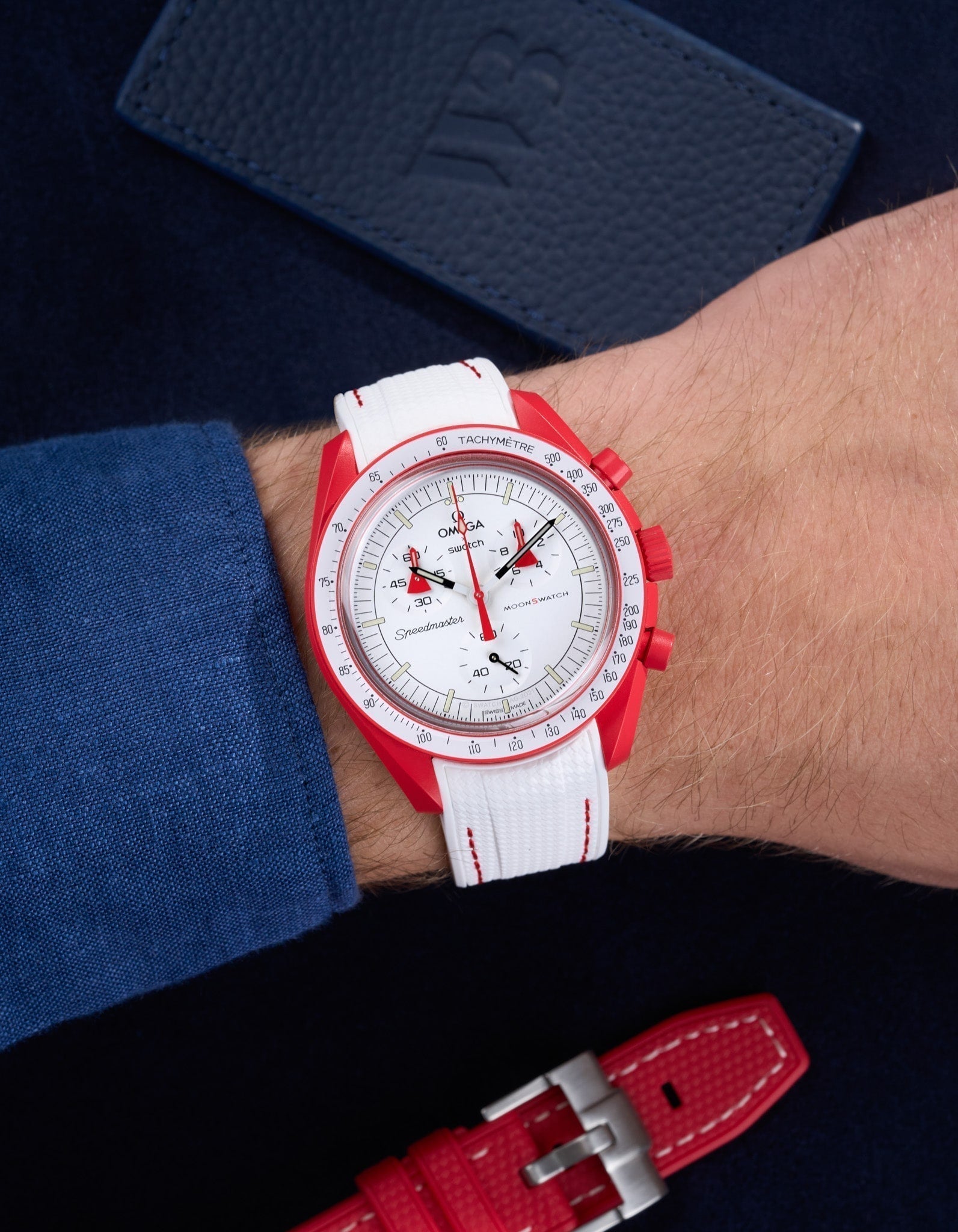 MoonSwatch Mission to Mars (Rubber Strap)