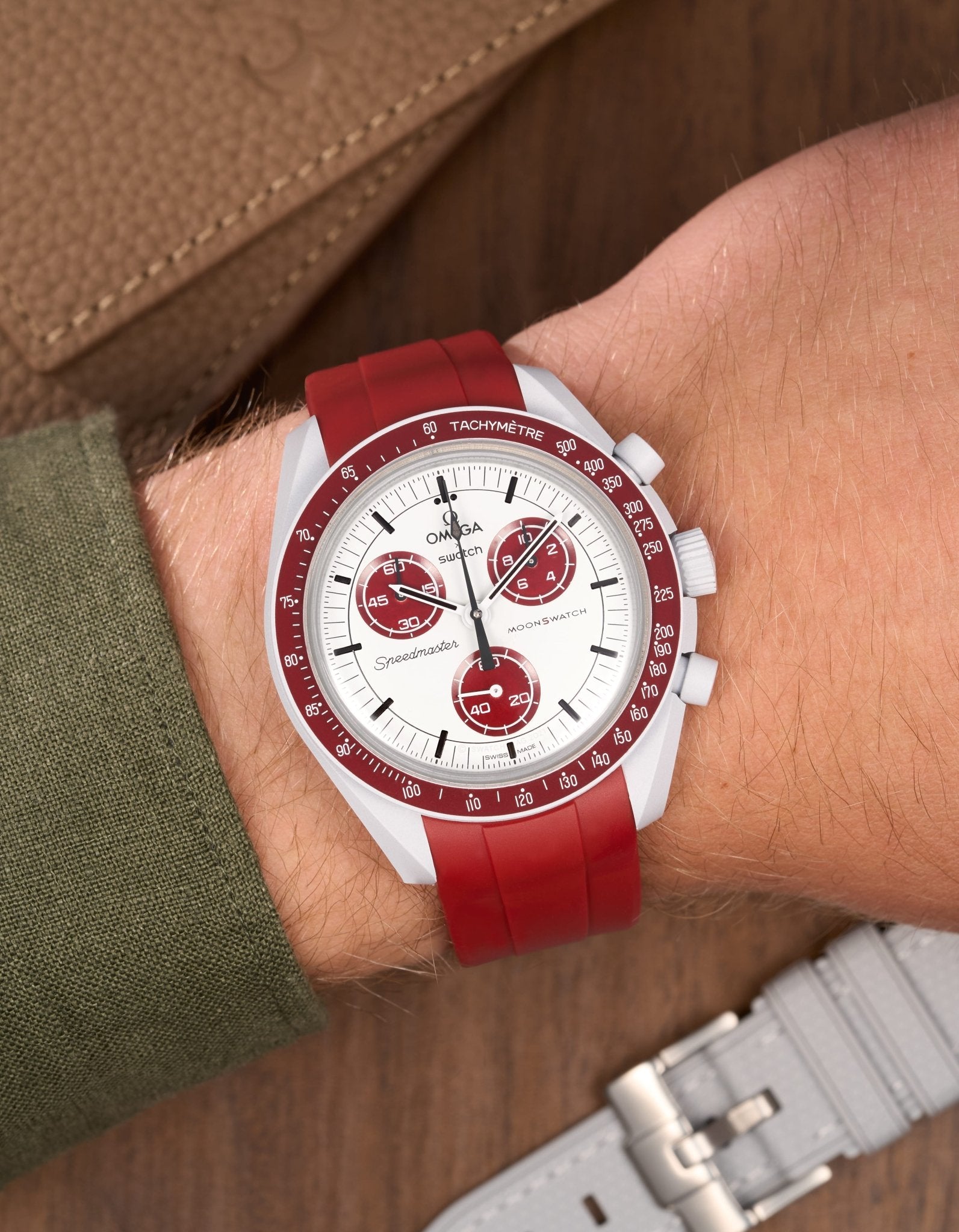 MoonSwatch Mission to Pluto (Rubber Strap)